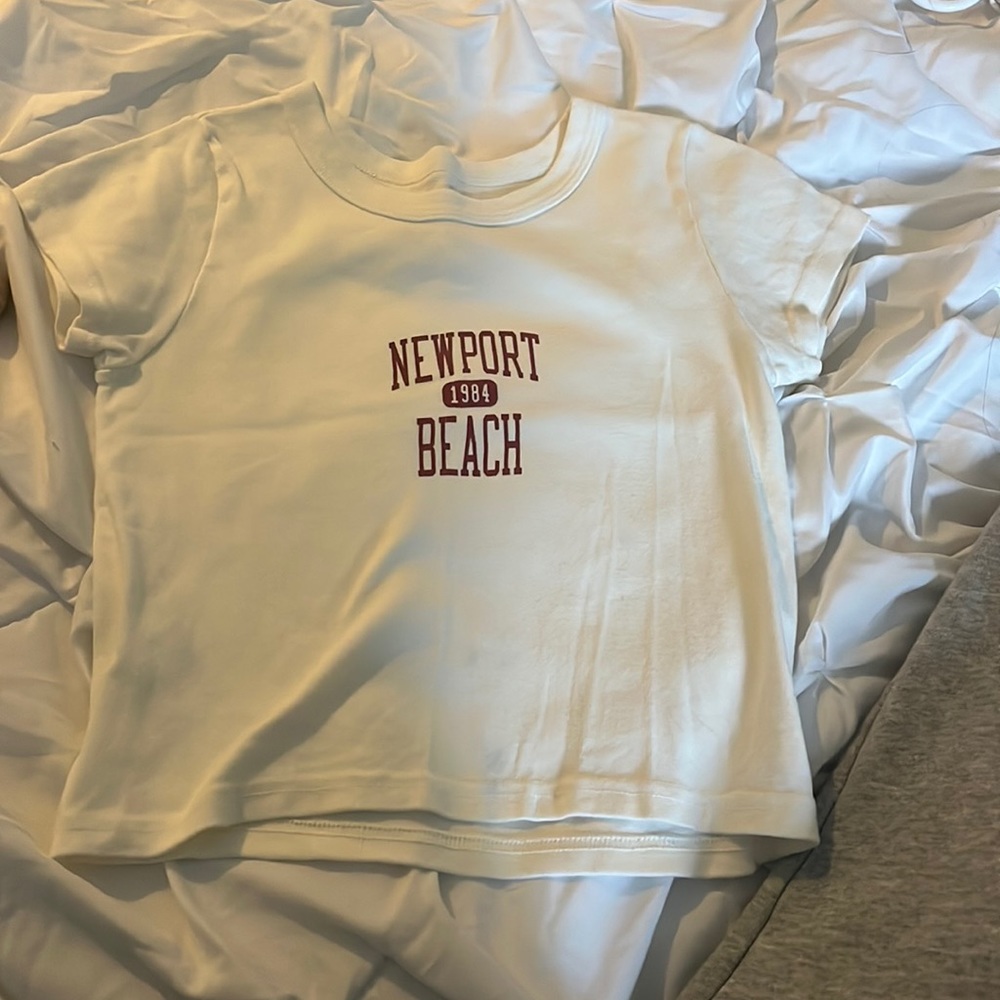 brandy newport baby tee